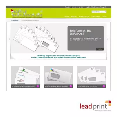 Bild: Auf den richtigen Briefumschlag kommt es an - gestalten Sie Ihren persönlichen Briefumschlag online.