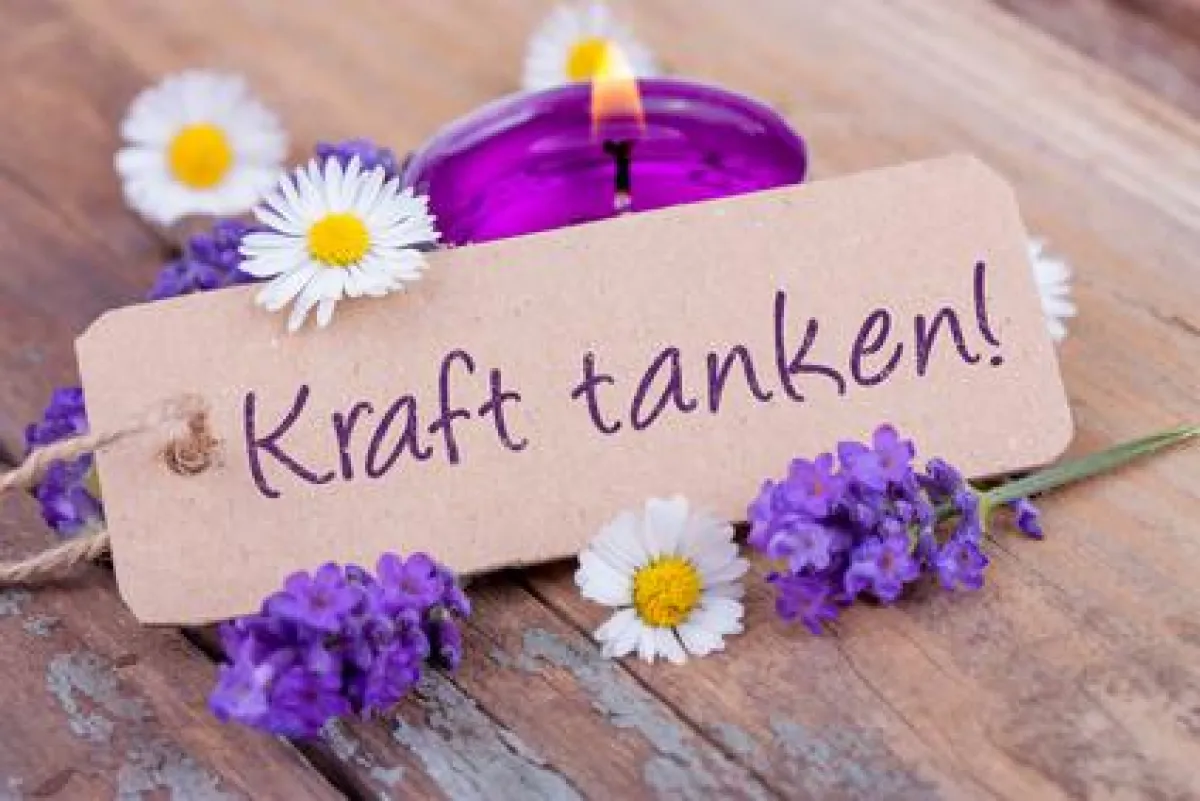 Wichtig bei Stress - Kraft tanken
