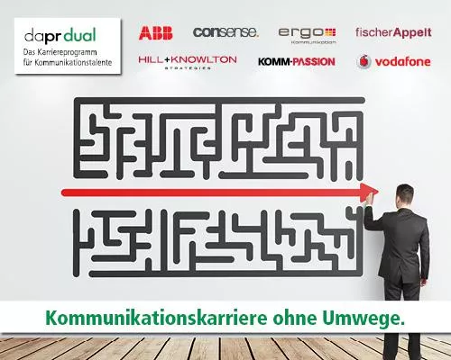 Bild: Startschuss für Karriereprogramm dapr dual 2015: Kombination von Berufseinstieg und Masterstudium
