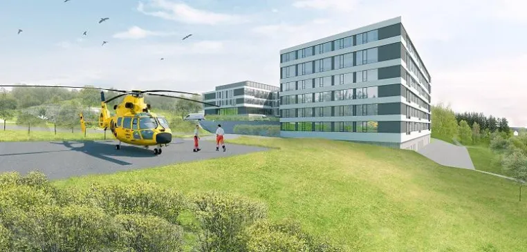 Bild: Klinik Naila: HITZLER INGENIEURE leitet 60-Millionen-Euro-Projekt