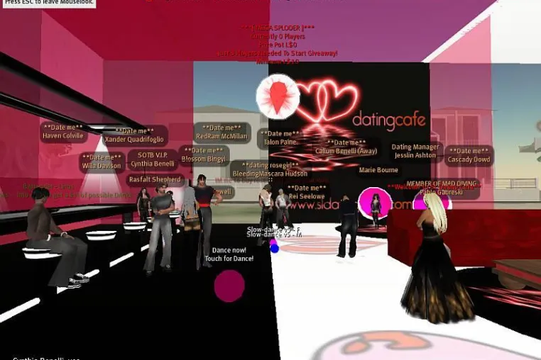 Neues Dating Cafe für Second Life Bild: Neues Dating Cafe für Second Life