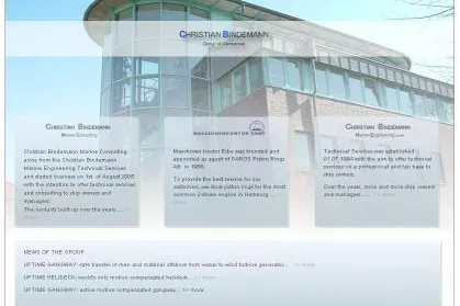 Bild: Bindemann Group – Neue Internetpräsenz