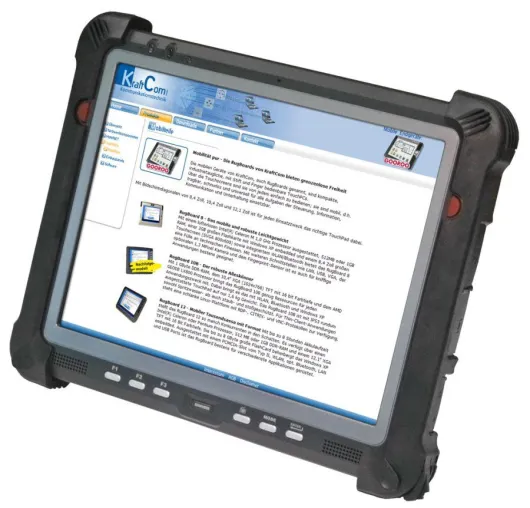 Bild: Tablet PC mit LED-Backlight