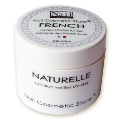 Bild: French white NATURELLE UV-Gel