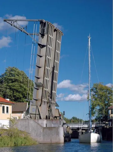 Bild: “Das Expander®System sollte in der Baunorm für Brücken / Klappbrücke vorgeschrieben sein”(AB Motala)