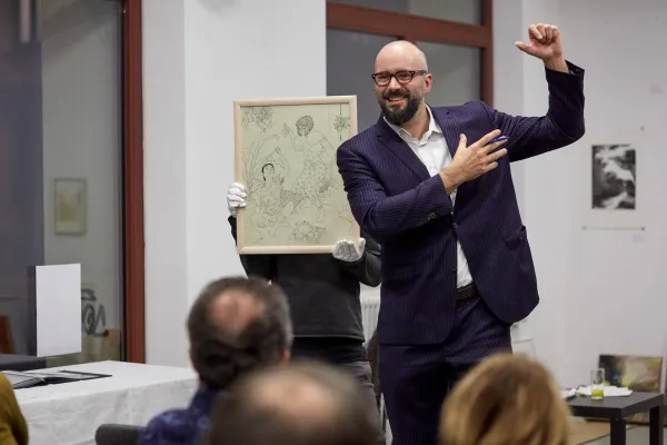 Bild: Jubiläums-Kunstauktion für den guten Zweck im Pöge-Haus