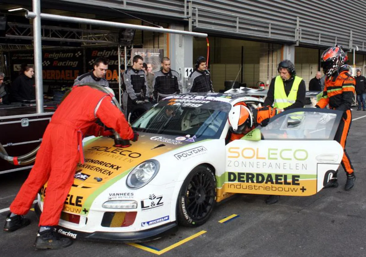 Fahrerwechsel beim 3 Stunden BRCC Rennen in Spa Francorchamps