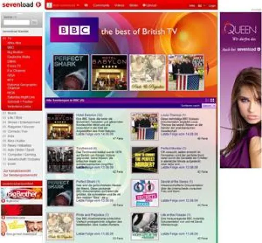 Bild: sevenload startet BBC Worldwide Branded Channel mit Social-Media-Kampagne