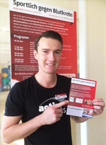 Bild: Sportlich gegen Blutkrebs
