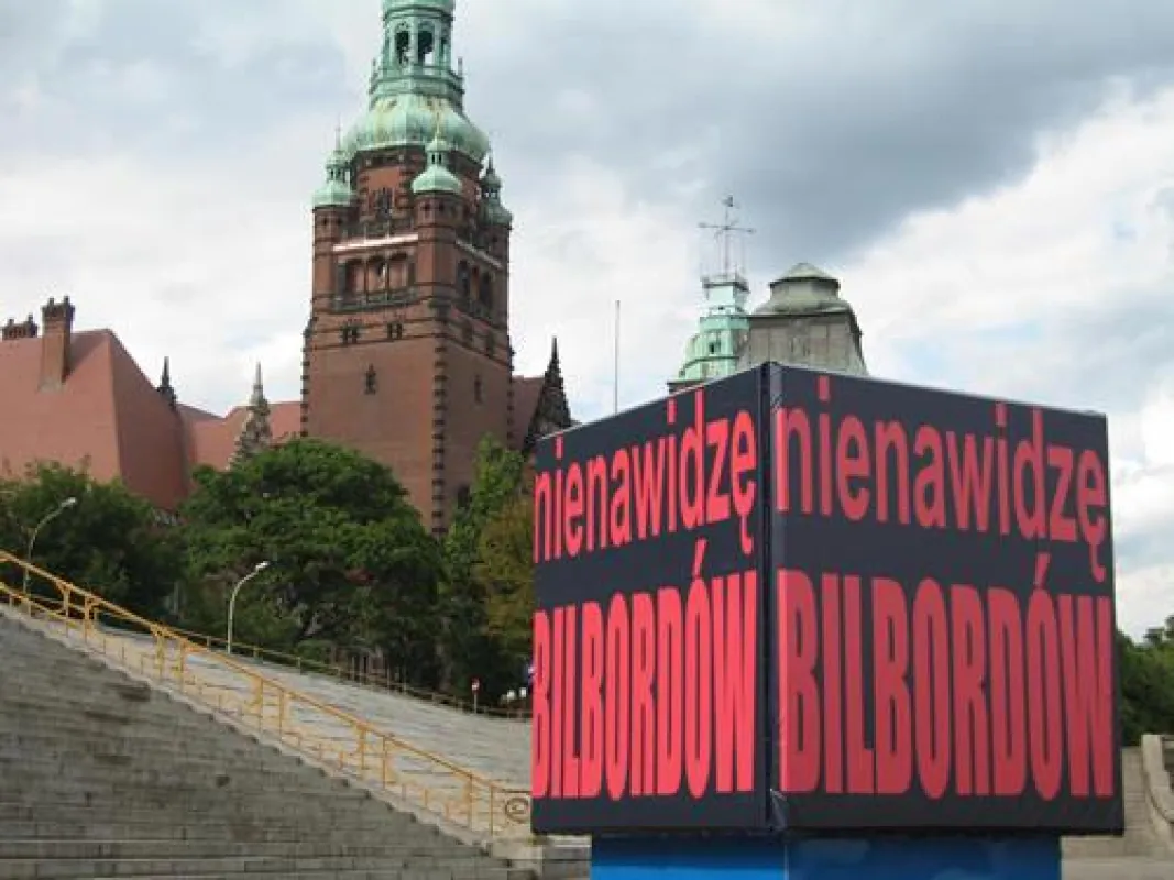 Kurt Fleckenstein auf dem 2008 Performance Intermedia Festival in Stettin