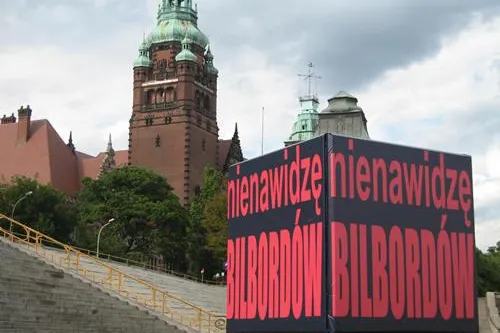 Bild: Kurt Fleckenstein auf dem 2008 Performance Intermedia Festival in Stettin
