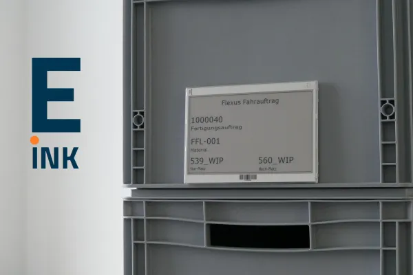 Bild: E-INK + SAP® - Digitale Labels in der Logistik