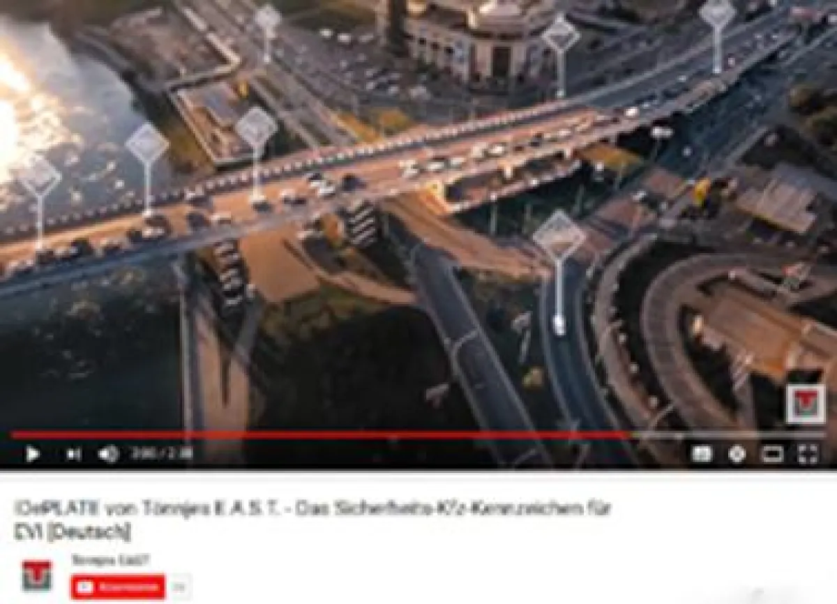 IDePLATE-System revoltioniert Erkennung von Fahrzeugen. Quelle: You Tube