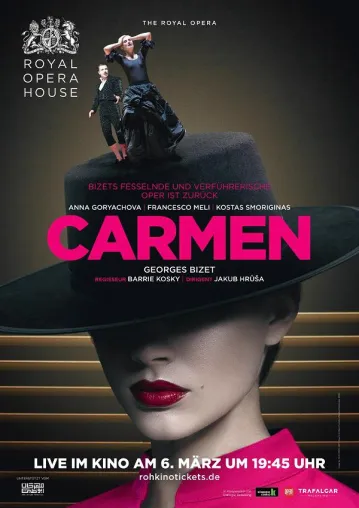 Bild: Die Royal Opera präsentiert Barrie Koskys Inszenierung von Bizets Carmen live im Kino (Dienstag, 6. März)