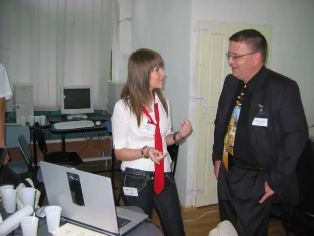 Bild: OPTOTEACH-Lehrsystem in Bukarest präsentiert