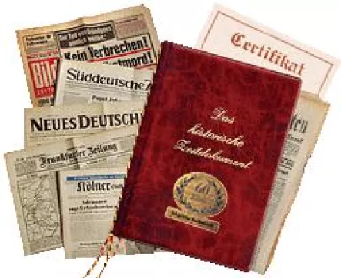 Bild: Bedeutender Neuerwerb: Historia Verlag übernimmt alte Originalexemplare der Stuttgarter Zeitung