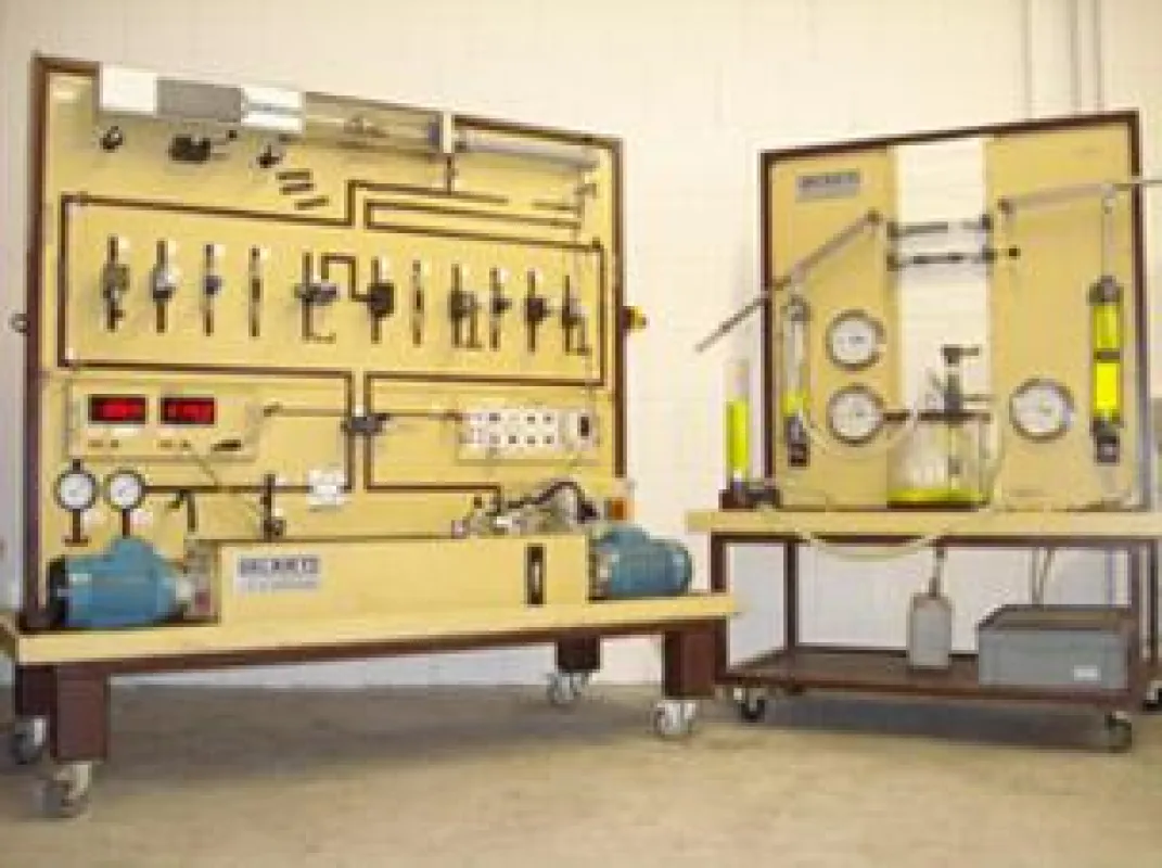 Bild: Die Simulatoren der Fluidtechnik-Schulung von Maximator