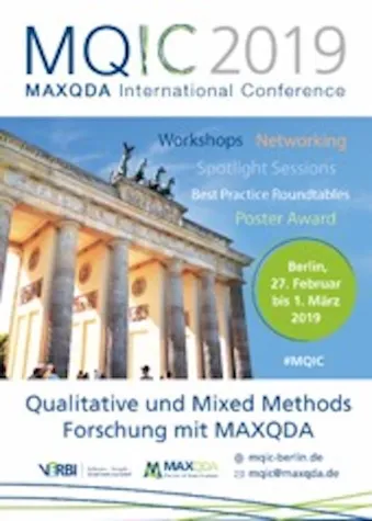 Bild: MAXQDA International Conference 2019 in Berlin