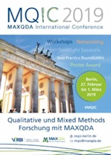 Bild: MAXQDA International Conference 2019 in Berlin
