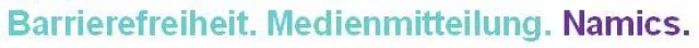 Bild: Namics fördert das barrierefreie Web