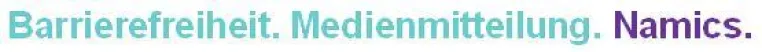 Bild: Namics fördert das barrierefreie Web