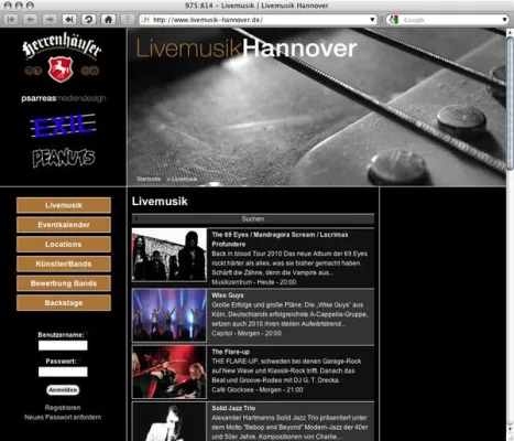 Bild: Hannovers Livemusik-Szene aktuell und online im Überblick