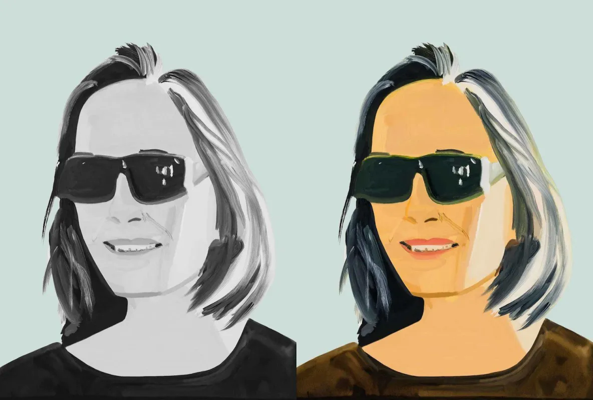 Alex Katz Ada X2