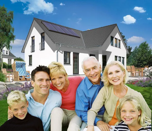Massivhaus als Mehrgenerationenhaus: Steuervorteile und Platz für Generationen Bild: Massivhaus als Mehrgenerationenhaus: Steuervorteile und Platz für Generationen
