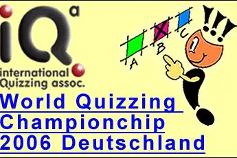 Bild: World Quizzing Championchip 2006, der internationale Quiz Wettbewerb