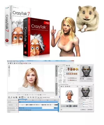 Bild: Reallusion CrazyTalk 7 animiert Foto-Portraits- und Zeichnungen am Mac und PC