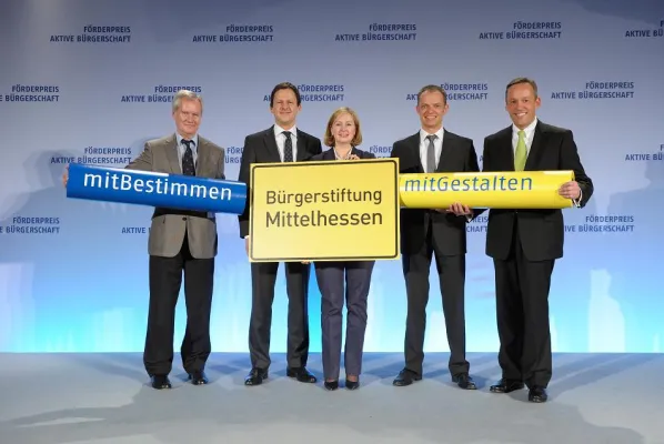 Bild: Bürgerstiftung Mittelhessen besucht Preisverleihung der aktiven Bürgerschaft in Berlin