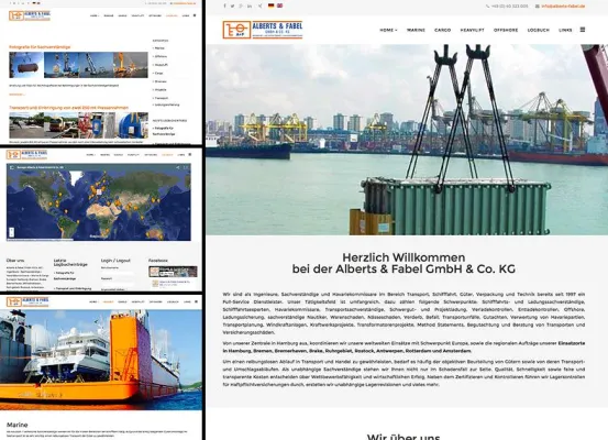 Bild: Responsive Webdesign mit Blogfunktion für SEO Optimierung