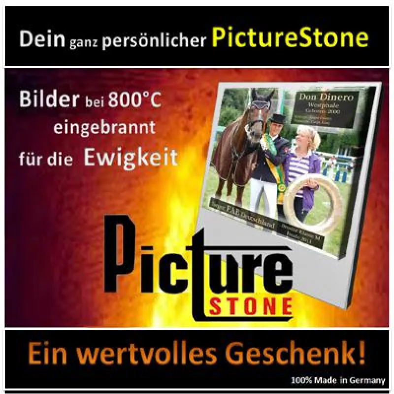 Für die Ewigkeit in Stein gebrannt!