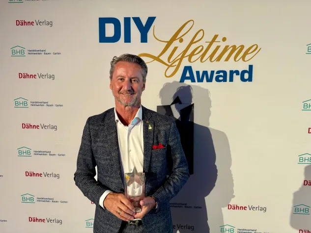Bild: DIY-Lifetime-Award 2024 für Hans-Jürgen Herr