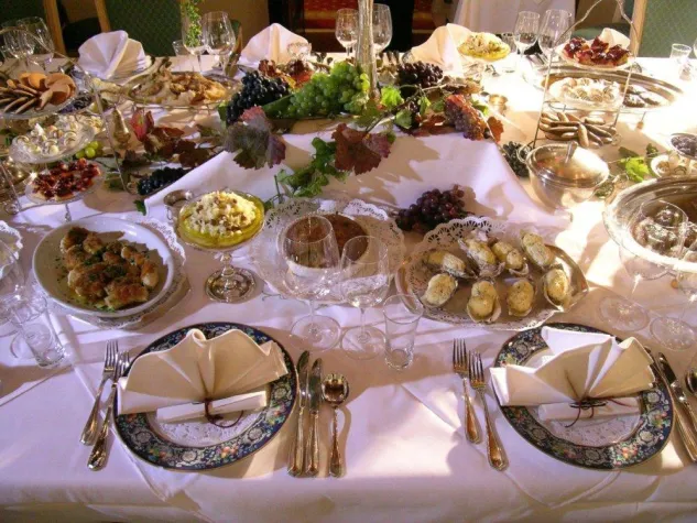 Bild: Diner Historique – Historische Gastronomie um 1790