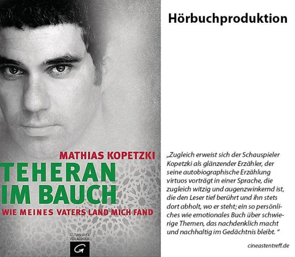 Bild: Mathias Kopetzki startet Crowdfunding Projekt zu seinem Buch Teheran im Bauch auf crowdfans.de