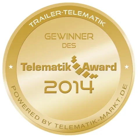 Bild: MECOMO‘s mecSOLAR gewinnt den „Oscar“ der Trailer-Telematik