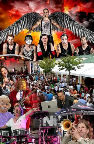 Bild: 10 Jahre music world Sommerfest - Feuer frei!