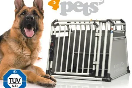 Bild: Weltweit erste TÜV-geprüfte Transportbox für Hunde