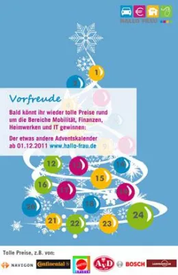 Bild: Beim Hallo Frau Adventskalender ist für jeden etwas dabei