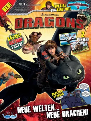 Bild: Neue Action in der Welt von Berk: Blue Ocean bringt die furchtlosen DRAGONS an den Kiosk