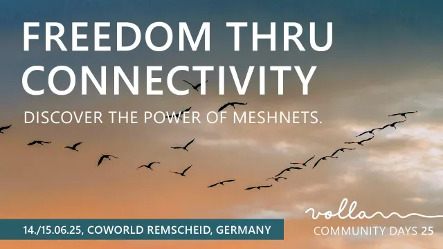 Bild: Volla Community Days 2025: Neuigkeiten zur sicheren Cloud und Premiere des Meshnet