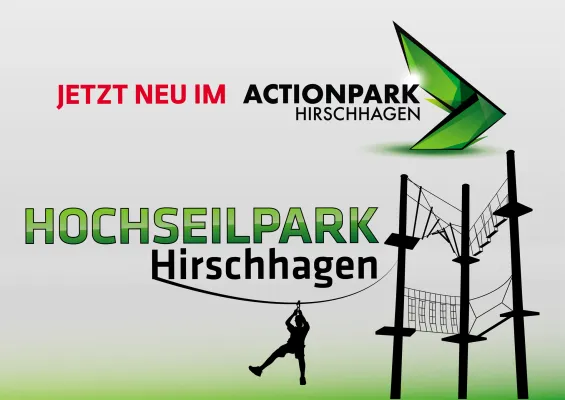 Bild: Neueröffnung Hochseilpark Hirschhagen am 19.03.2022
