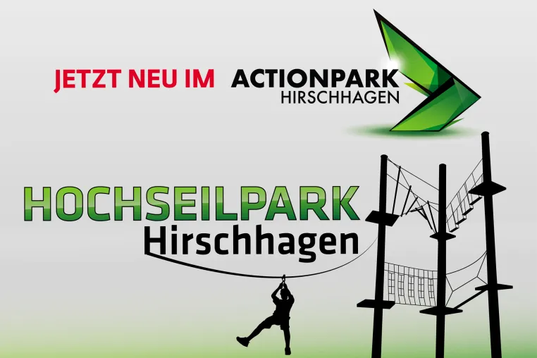 Neueröffnung Hochseilpark Hirschhagen am 19.03.2022 Bild: Neueröffnung Hochseilpark Hirschhagen am 19.03.2022
