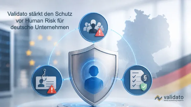 Bild: Schutz vor Innentätern, Credential Fraud und Compliance-Risiken: Validato für Deutschland