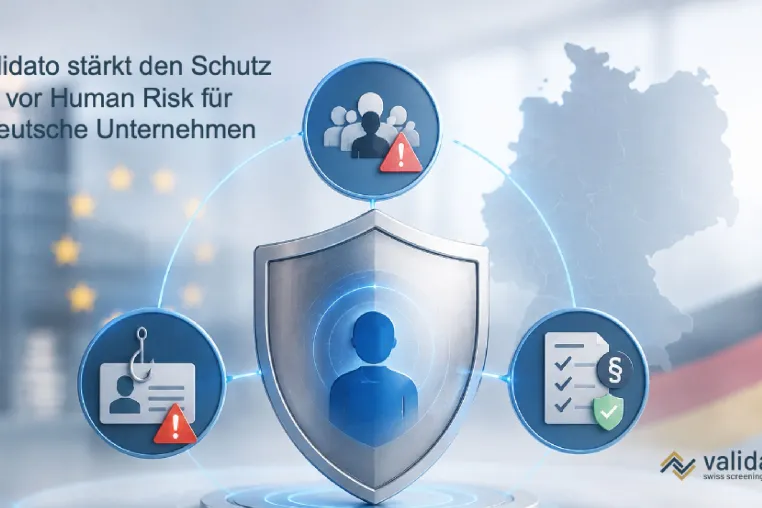 Bild: Schutz vor Innentätern, Credential Fraud und Compliance-Risiken: Validato für Deutschland
