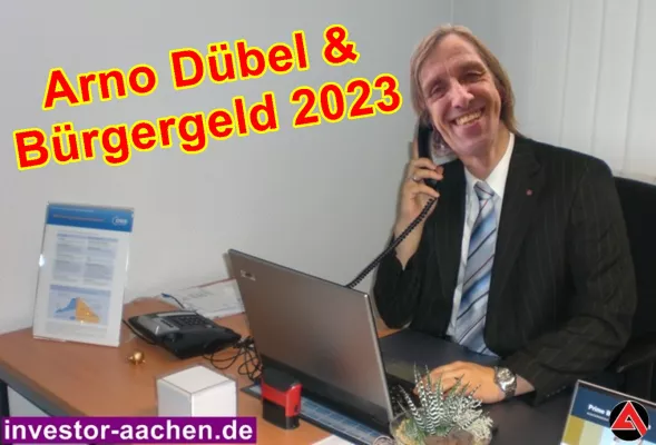 Bild: Bürgergeld 2023: Arno Dübel sieht Wohlstand ohne Arbeit