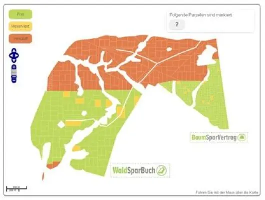 Bild: One – Two – Tree. In nur drei Schritten online zum eigenen Wald.