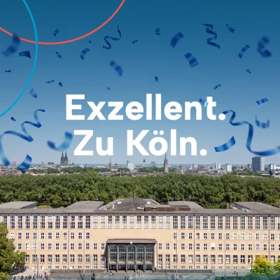 Universität zu Köln ist Exzellenzuniversität Bild: Universität zu Köln ist Exzellenzuniversität