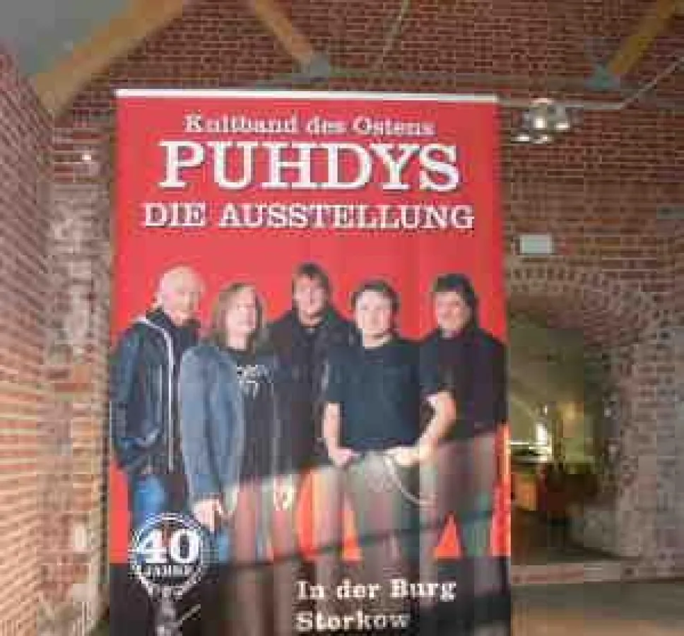 Puhdys-Ausstellung in Storkow